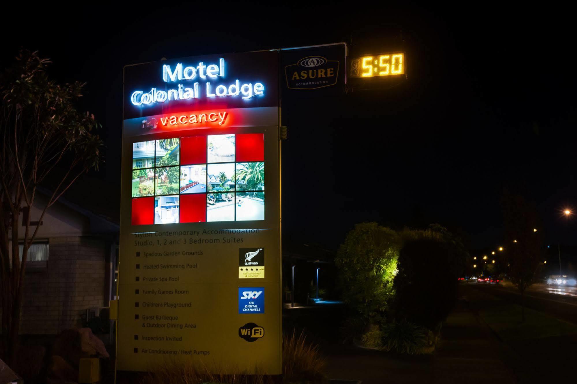 Asure Colonial Lodge Motel Napier Luaran gambar